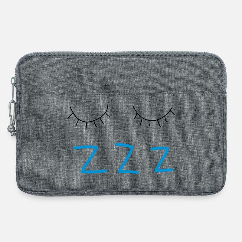 sleep - Laptoptasche 13" - Grau meliert