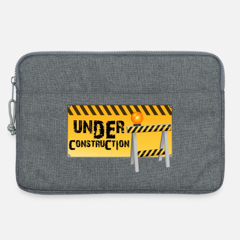 construction - Laptop bag 13" - heather grey