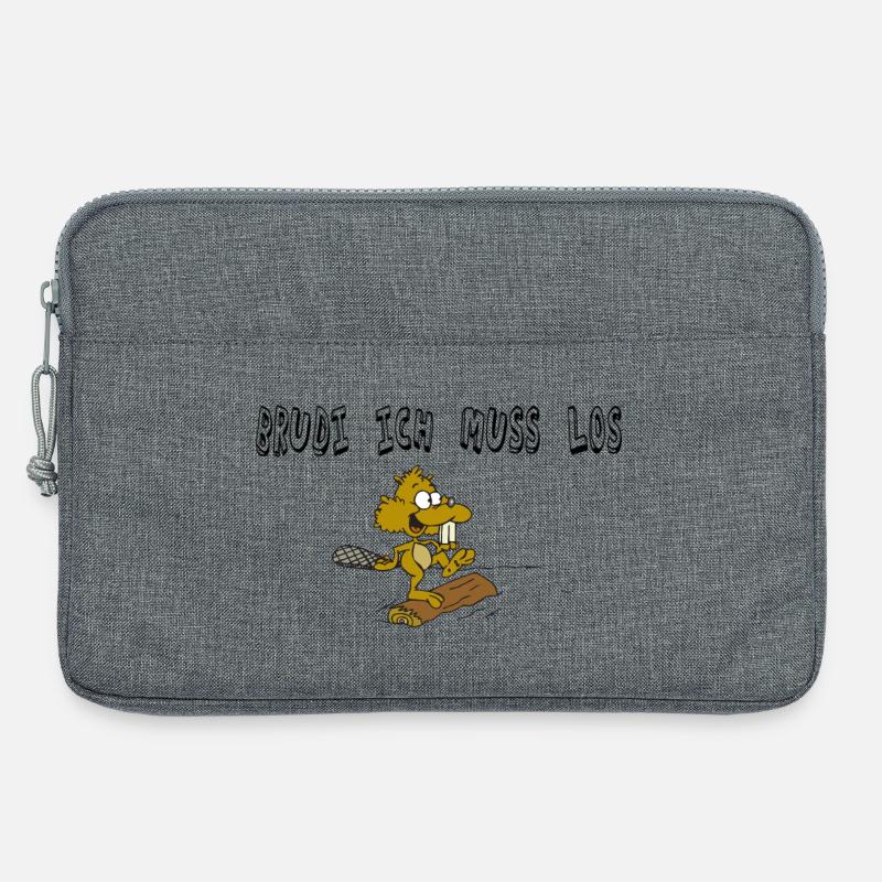 Bieber - Laptoptasche 13" - Grau meliert