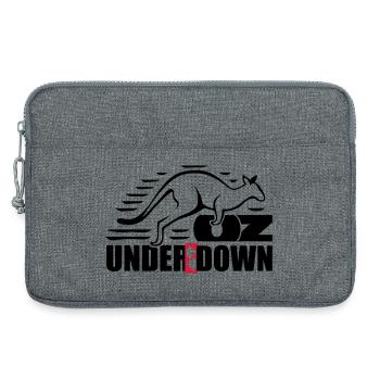 Down under - Laptop bag 13" - heather grey - Front