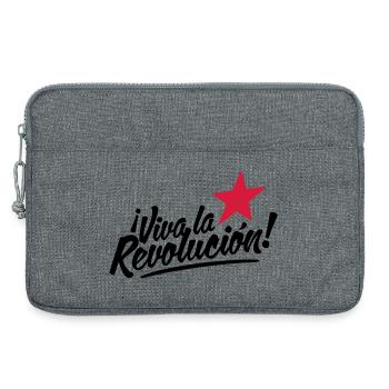 viva la revolucion - revolution! - Laptop bag 13" - heather grey - Front