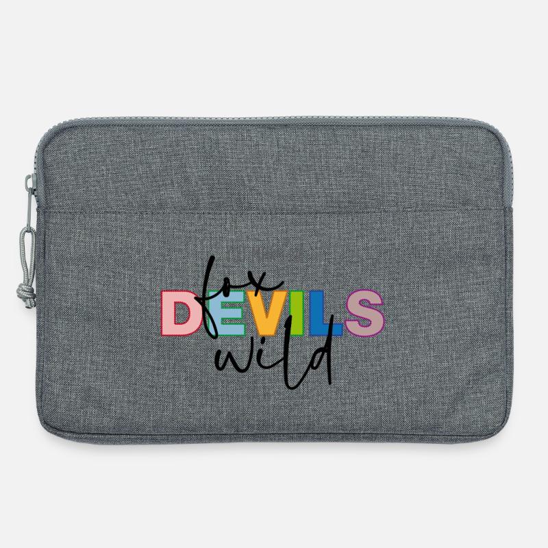 You make me fox devils wild - Laptoptasche 13" - Grau meliert