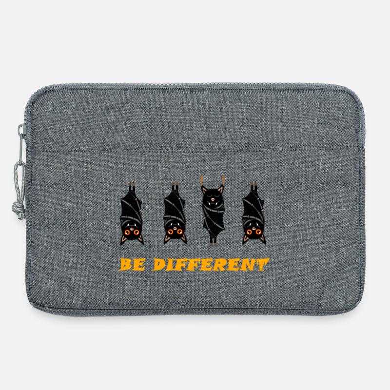 Anders sein - Laptoptasche 13" - Grau meliert