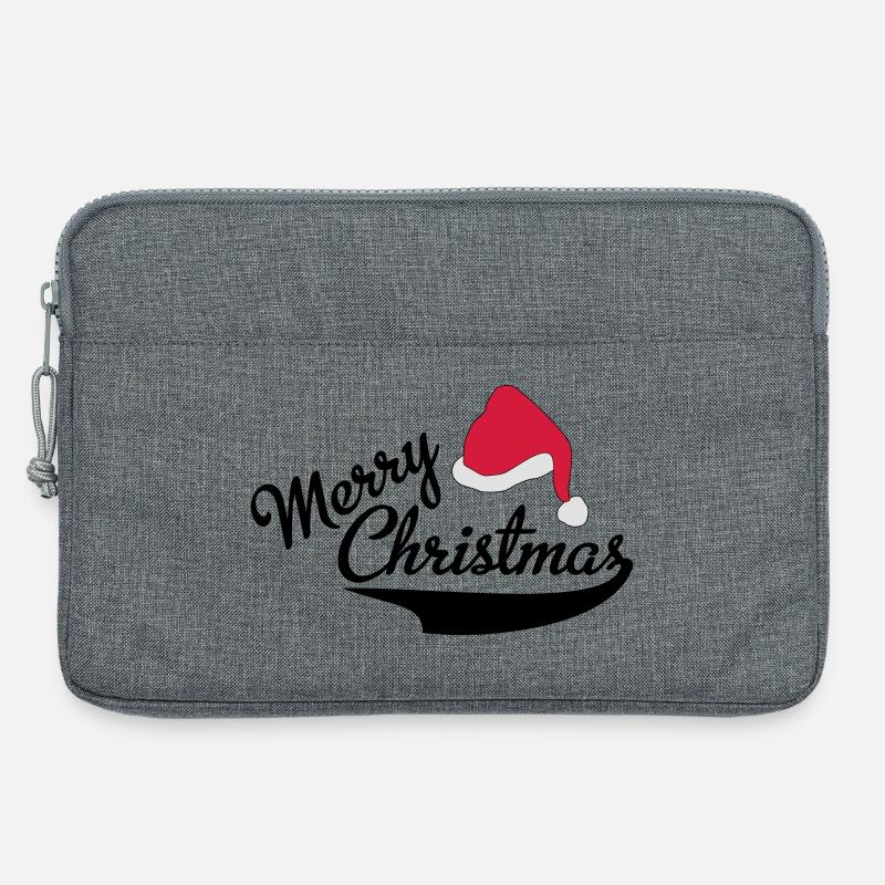 merry Christmas - Laptoptasche 13" - Grau meliert