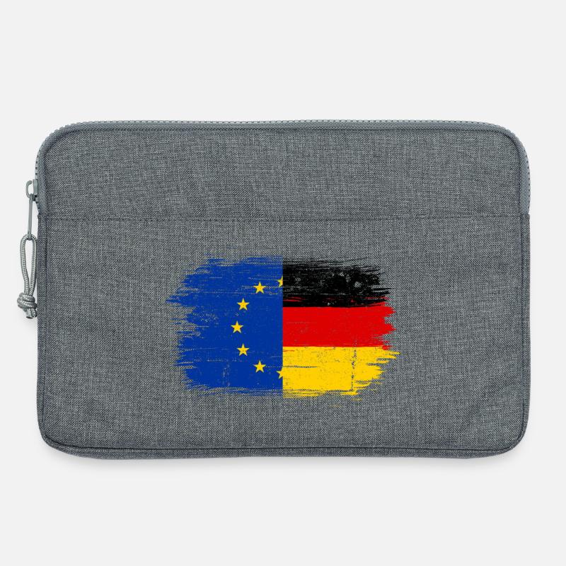 Hinweis Fusion EUGermany Pinsel - Laptoptasche 13" - Grau meliert