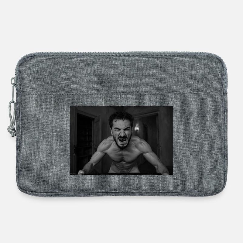 intensive man - Laptoptasche 13" - Grau meliert