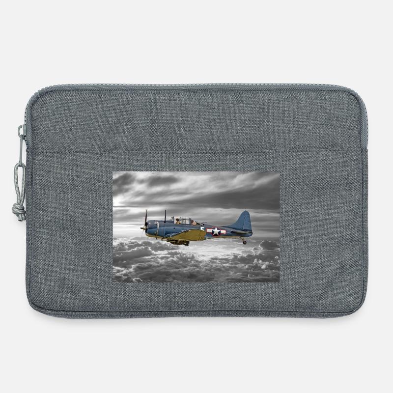 SBD Dauntless - Laptoptasche 13" - Grau meliert
