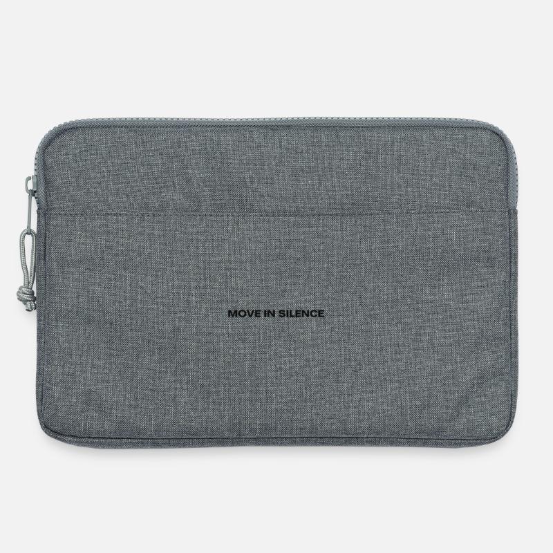 Bewegt euch schweigend - Laptoptasche 13" - Grau meliert