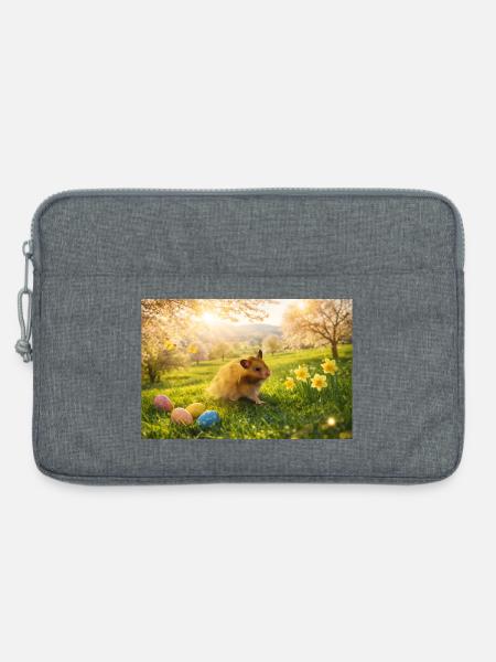 Chico 11: Ostern beim Eierverstecken erwischt 2026 - Laptoptasche 13" - Grau meliert