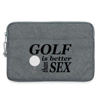 golf - Laptoptasche 13" - Grau meliert - Vorne