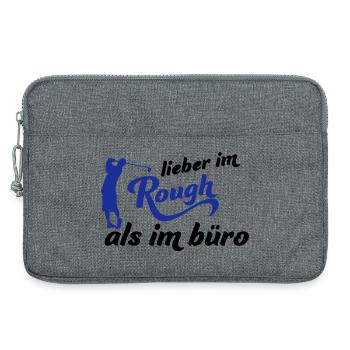 golf - Laptoptasche 13" - Grau meliert - Vorne