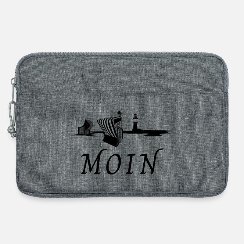 Moin - Laptoptasche 13" - Grau meliert