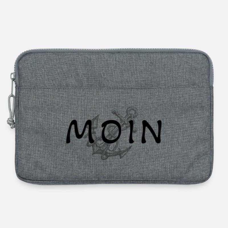 Moin - Laptoptasche 13" - Grau meliert