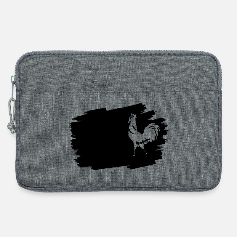 Midnight Glyphs Emblem - Laptop bag 13" - heather grey