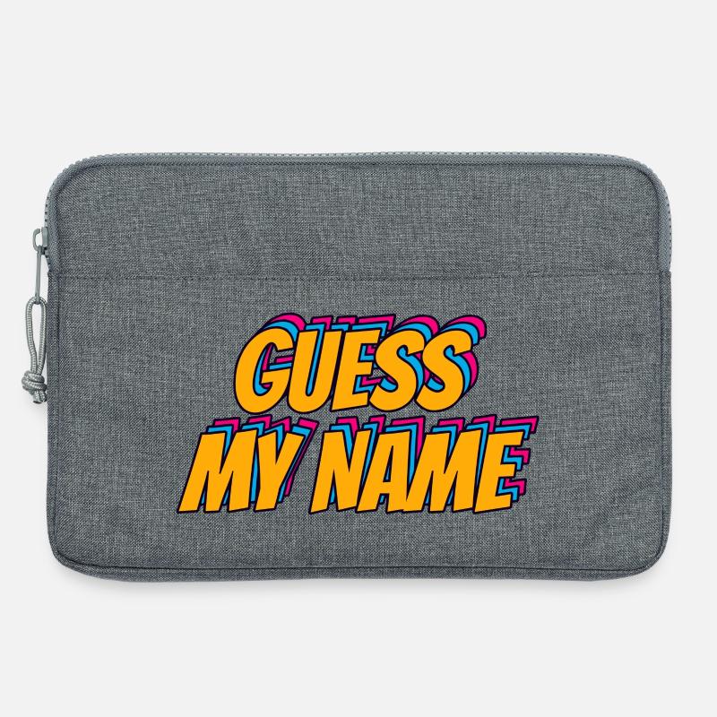 Guess mi Name - Laptoptasche 13" - Grau meliert