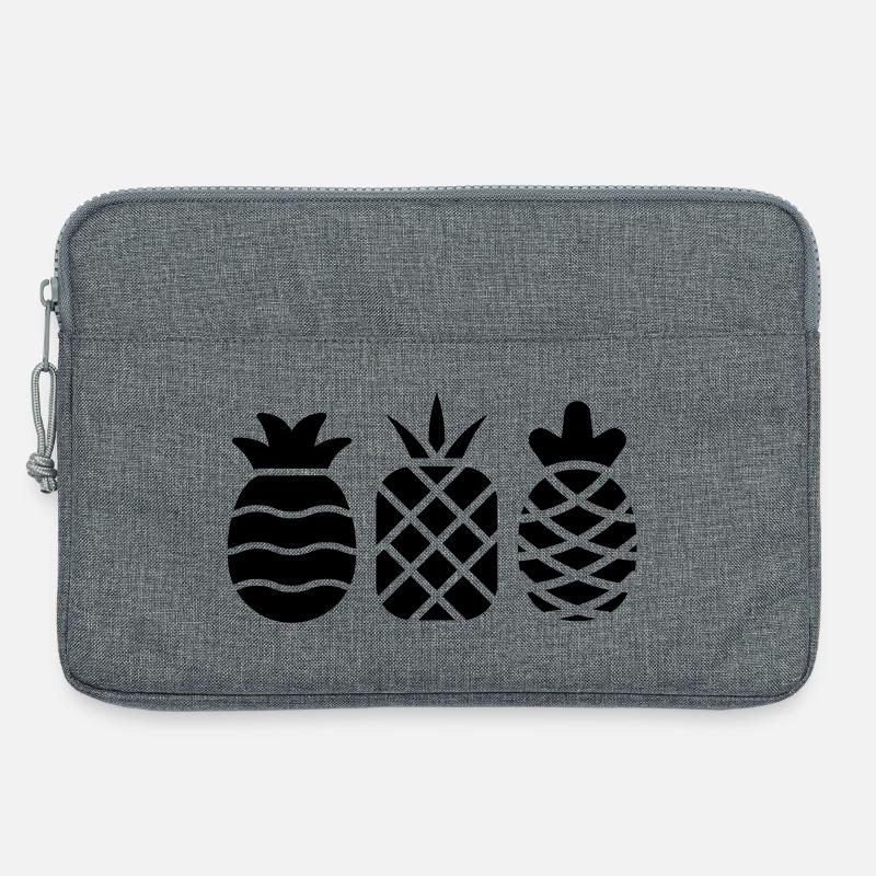 Pineapple without frills - Laptop bag 13" - heather grey