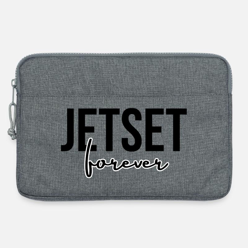 JETSET FOREVER - Laptoptasche 13" - Grau meliert