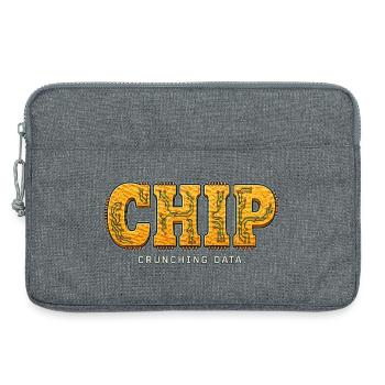 CHIP – Crunchy Data - Laptop bag 13" - heather grey - Front