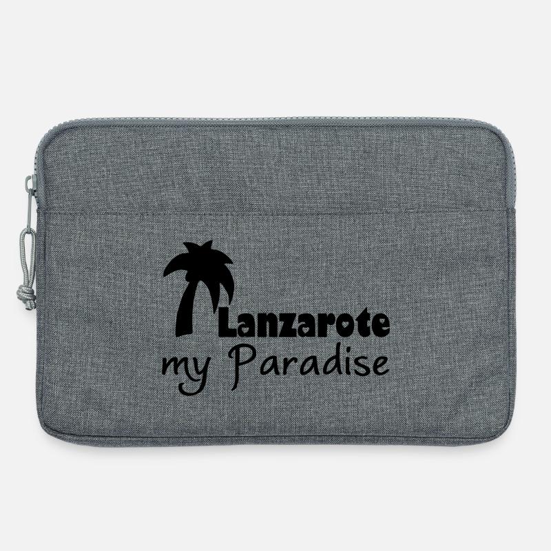 Lanzarote Paradise Urlaub Geschenk - Laptoptasche 13" - Grau meliert