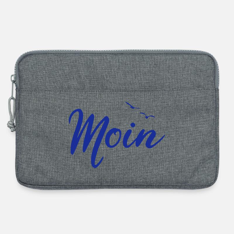 Moin & Möwen (D.I.Y.) - Laptoptasche 13" - Grau meliert