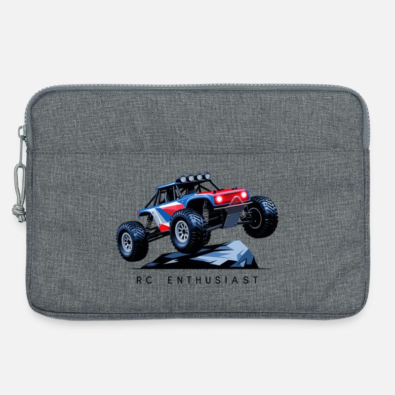 RC Auto - Laptoptasche 13" - Grau meliert