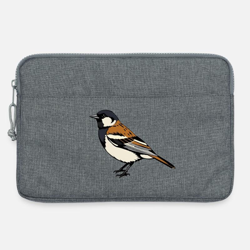 Sperling Vogel - Laptoptasche 13" - Grau meliert