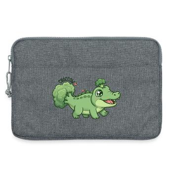 Crocoli brocoli mignon, crocoli - Sacoche pour ordinateur portable 13 pouces - gris chiné - Devant