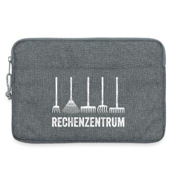 Rechenzentrum Gartenoutfit Gartenarbeit - Laptoptasche 13" - Grau meliert - Vorne