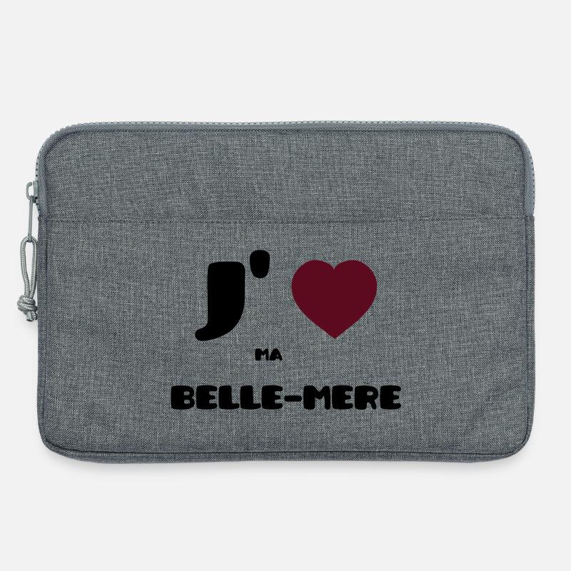 Ich liebe meine Mutter (V) - Laptoptasche 13" - Grau meliert