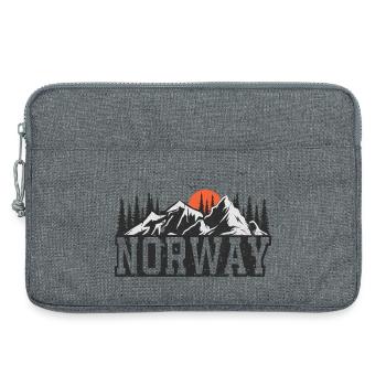 Norwegen - Laptoptasche 13" - Grau meliert - Vorne