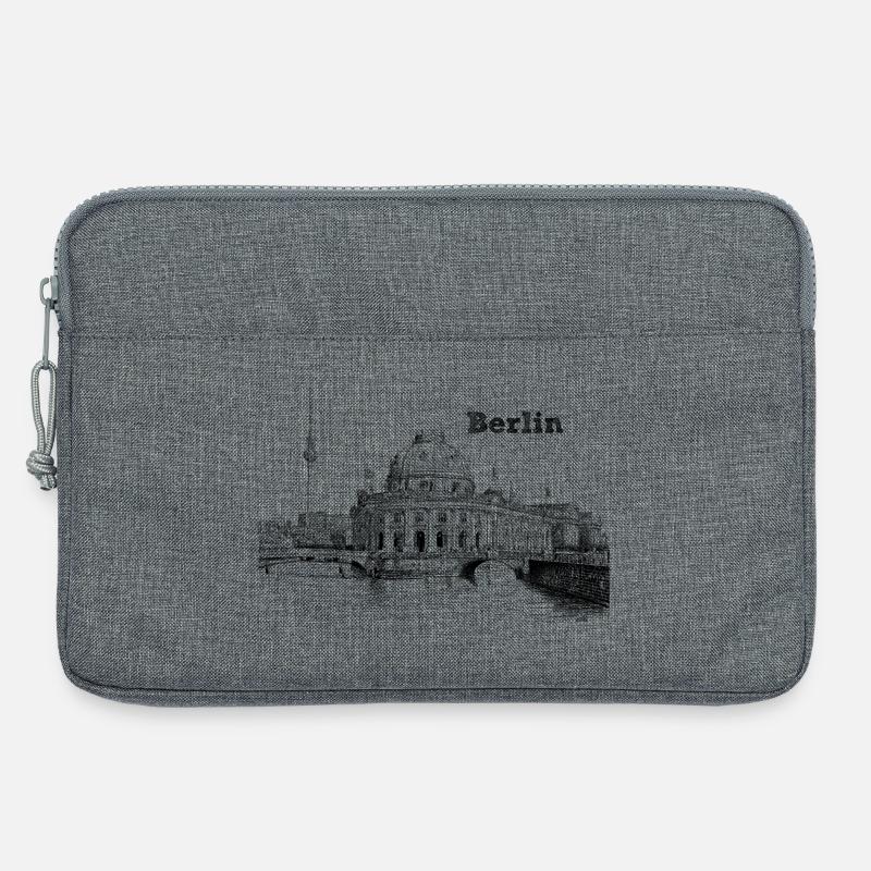 Berlin - Laptoptasche 13" - Grau meliert
