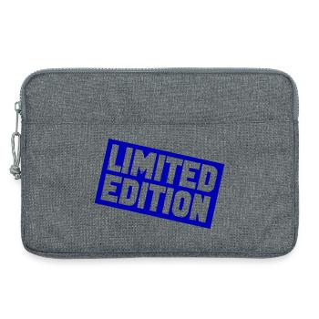 Limitierte Sternedition Druck - Laptoptasche 13" - Grau meliert - Vorne