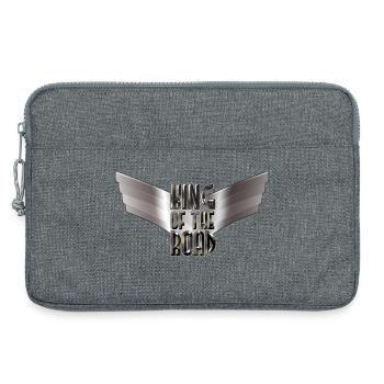 King Of The Road - Black Steel Wings - Laptoptasche 13" - Grau meliert - Vorne