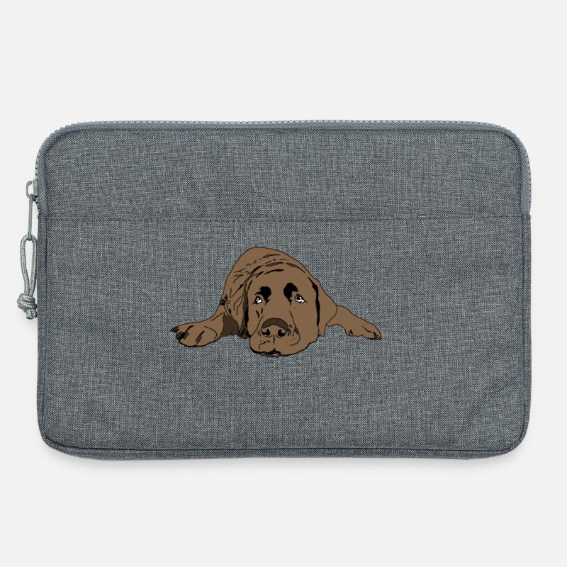 Labrador - Laptoptasche 13" - Grau meliert