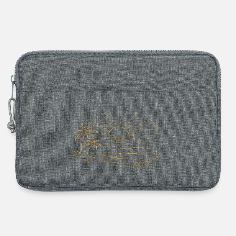 Sunset - Laptoptasche 13" - Grau meliert