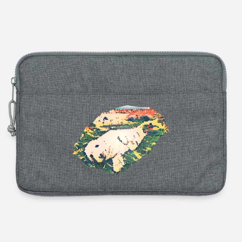 Robbe - Laptoptasche 13" - Grau meliert