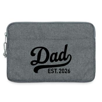 Dad Est 2026 Baseball Sportif Tail - Sacoche pour ordinateur portable 13 pouces - gris chiné - Devant