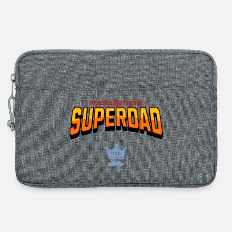 superdad - Laptoptasche 13" - Grau meliert
