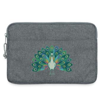 Pfau - Laptoptasche 13" - Grau meliert - Vorne