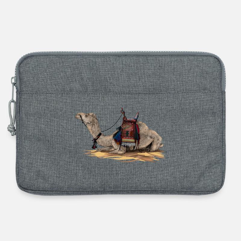 camel - Laptop bag 13" - heather grey