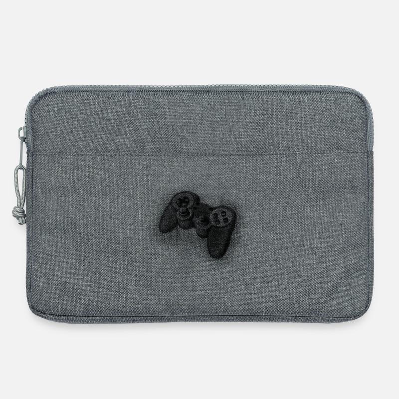 Gamepad - Laptoptasche 13" - Grau meliert