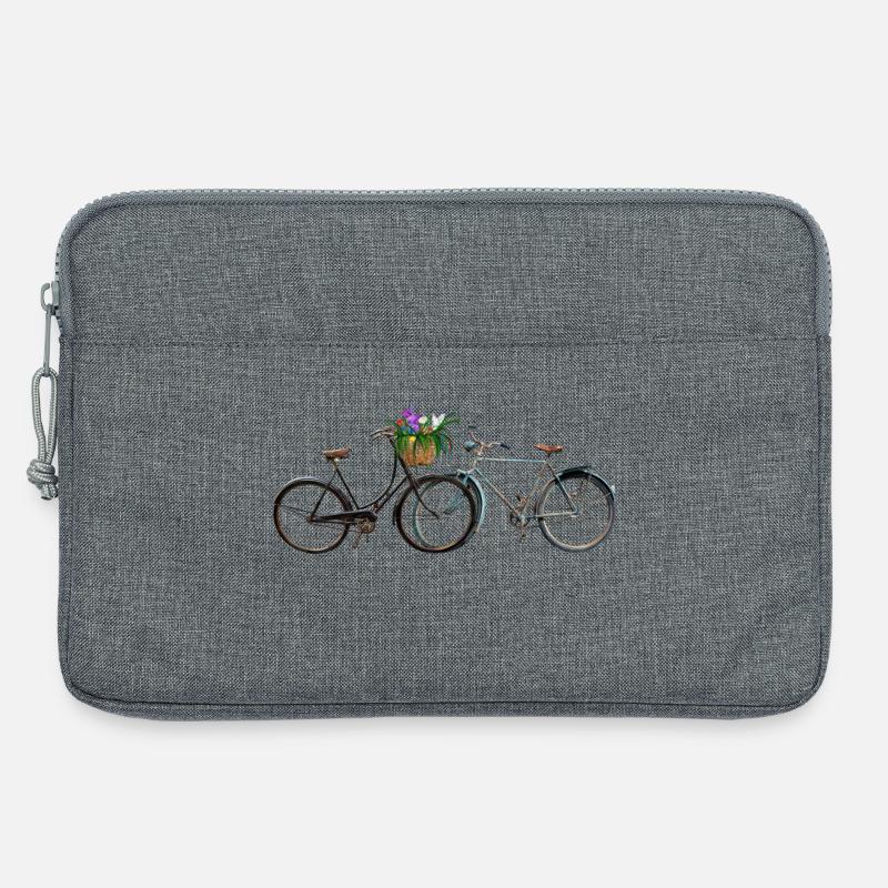 Fahrräder - Laptoptasche 13" - Grau meliert