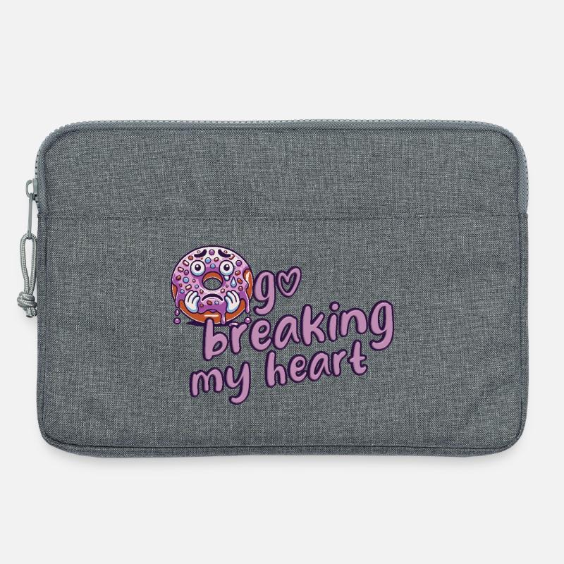 Donut - Laptoptasche 13" - Grau meliert