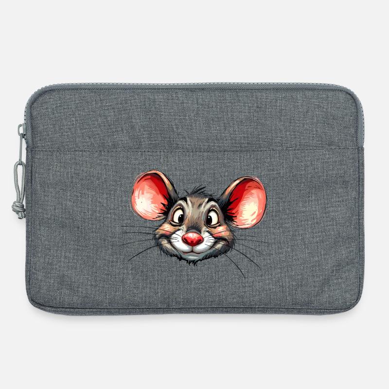 Maus - Laptoptasche 13" - Grau meliert