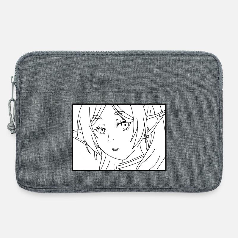Frieren - Laptoptasche 13" - Grau meliert
