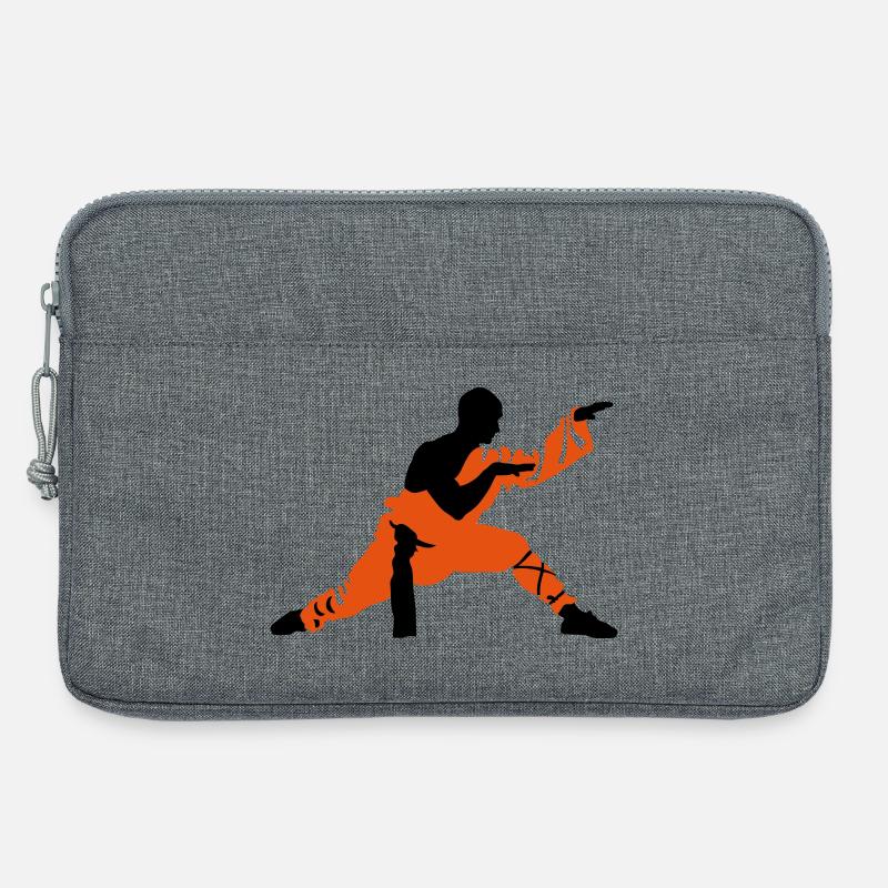 Kung fu - Laptoptasche 13" - Grau meliert