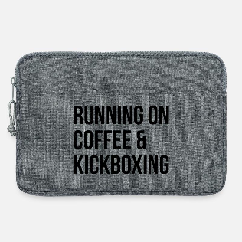 Kickboxen - Laptoptasche 13" - Grau meliert