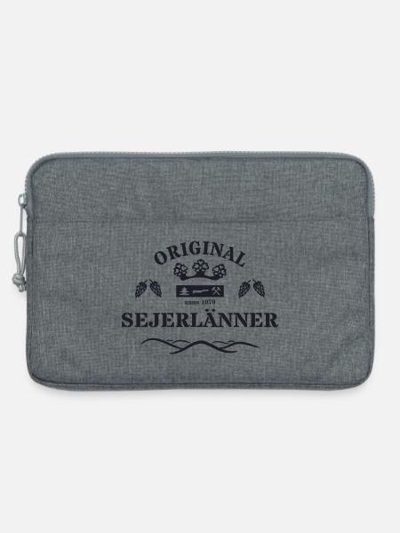 Original Sejerlänner Siegerländer Siegen Krönchen - Laptoptasche 13" - Grau meliert