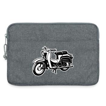 Schwalbe - zweifarbig - Laptoptasche 13" - Grau meliert - Vorne
