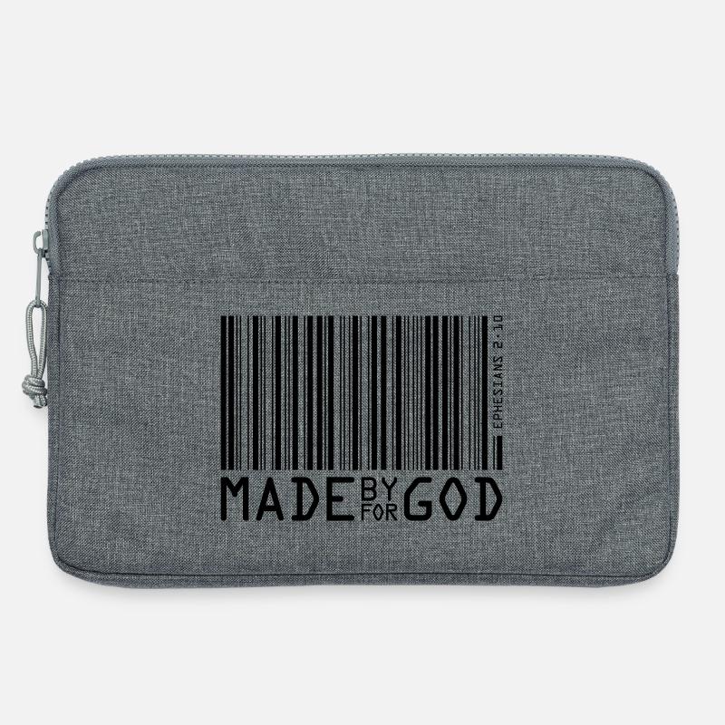 made by god - Laptoptasche 13" - Grau meliert